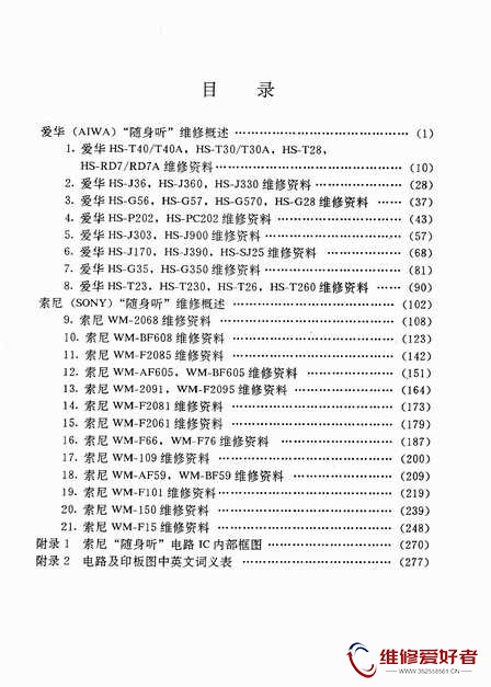 国内外随身听维修手册(三)-爱华-索尼系列-原版_页面_006.jpg